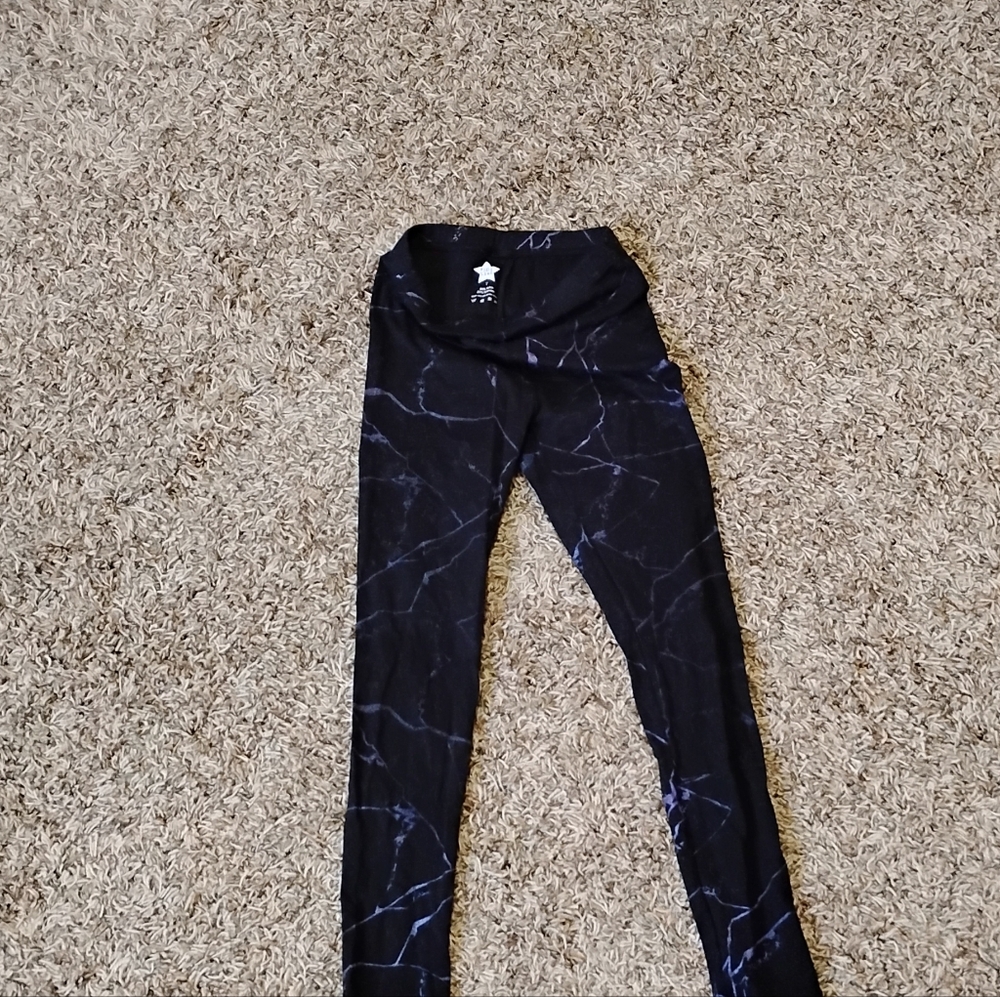 NEW NEWER WORN Pixie Lane Black Leggings Newer Wearing